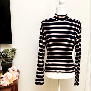 Jo&Co Jean Women’s Top Sweater Turtlenecks Size Large